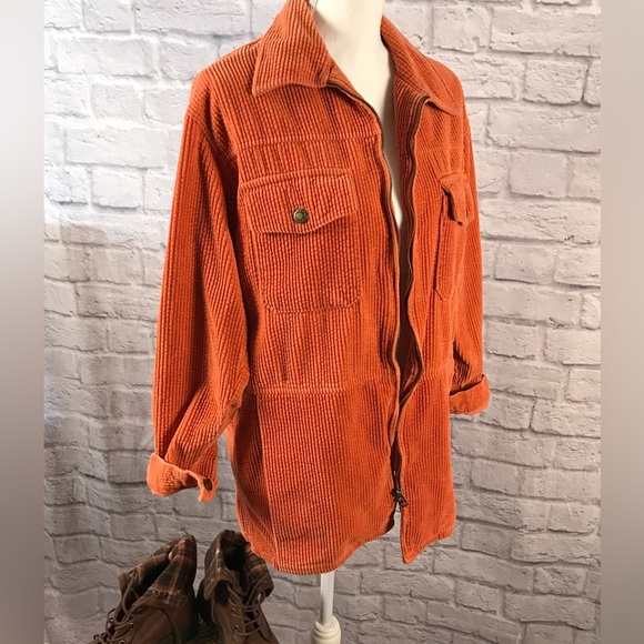 Vintage Moda International Victoria’s‎ Secret Corduroy Rib Jacket Coat - Picture 3 of 11